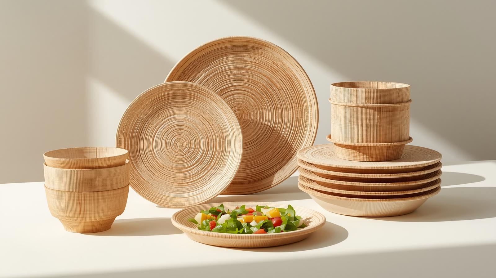 ECOCENTA Sugarcane Bagasse Products